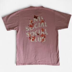 Anti Social Social Club Kkoch T-shirt Pink - size L